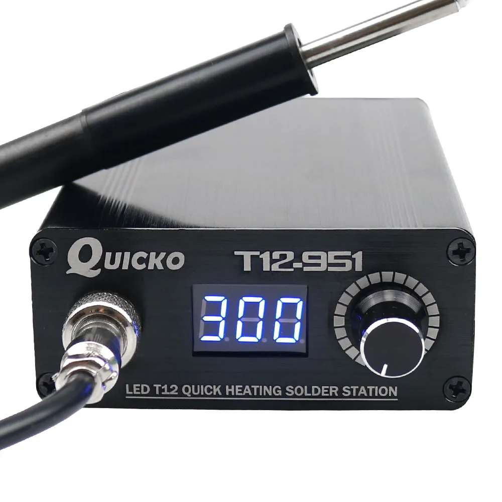 Quick Heating T12-951 LED Digital soldering station electronic Soldering Iron we