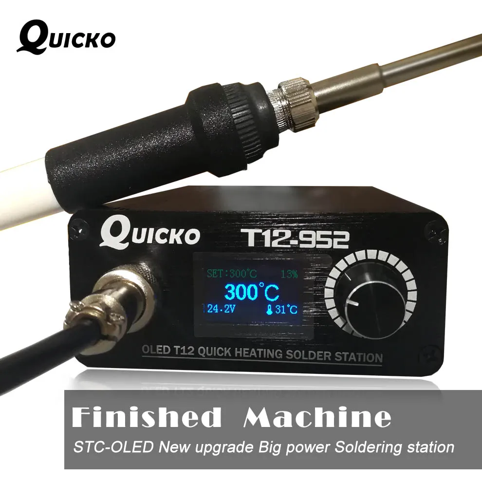 Quick Heating T12 soldering station electronic welding iron 2020 New version STC