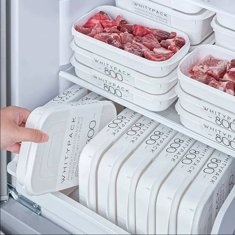 Refrigerator Fresh-keeping Box Plastic Storage Box with Lid for Food Grade Refri