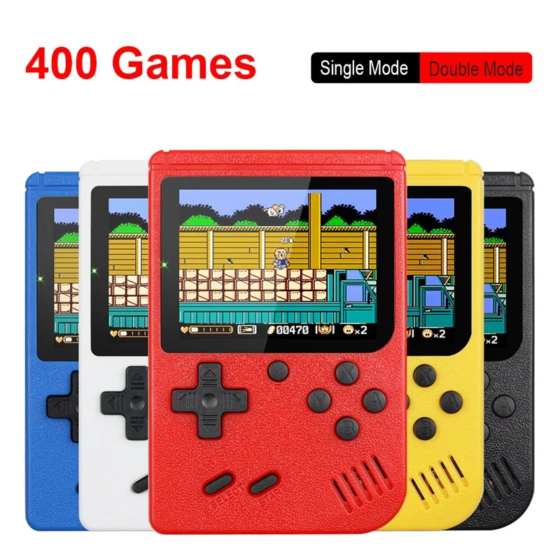 Retro Portable Mini Handheld Video Game Console 8-Bit 3.0 Inch Color LCD Kids Co