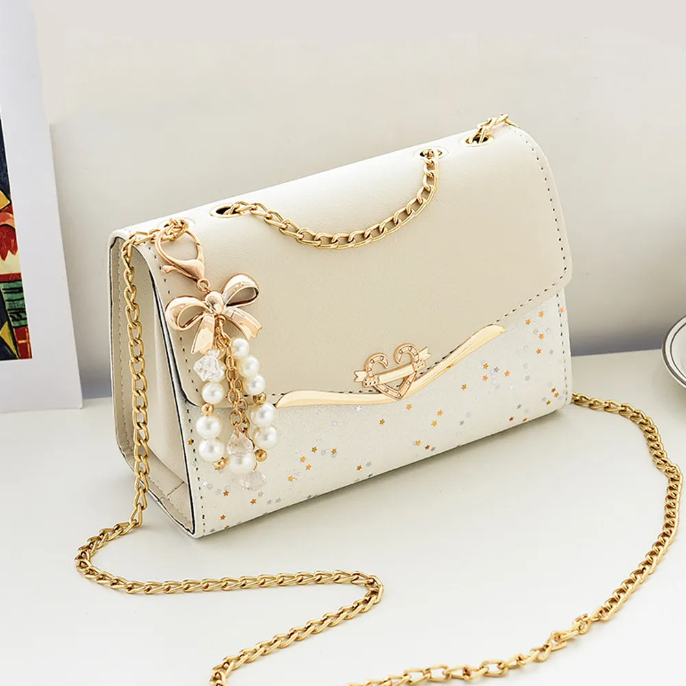Rhinestone Handbag for Women Bag Diamonds Shoulder Bag Purse Ladies Female Cross
