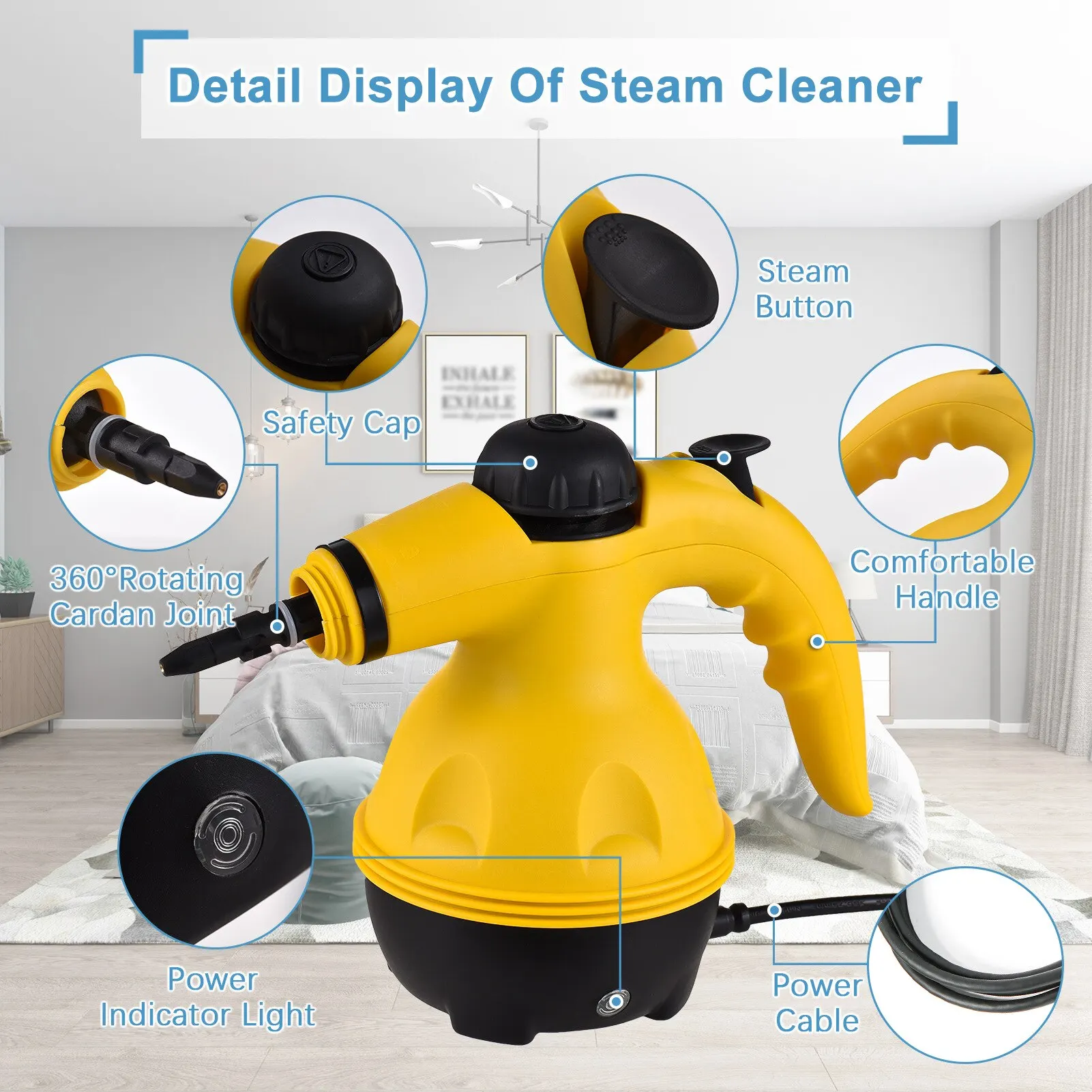 Steam Cleaning Machine, Suitable for a Variety of Places of High Temperature Ste