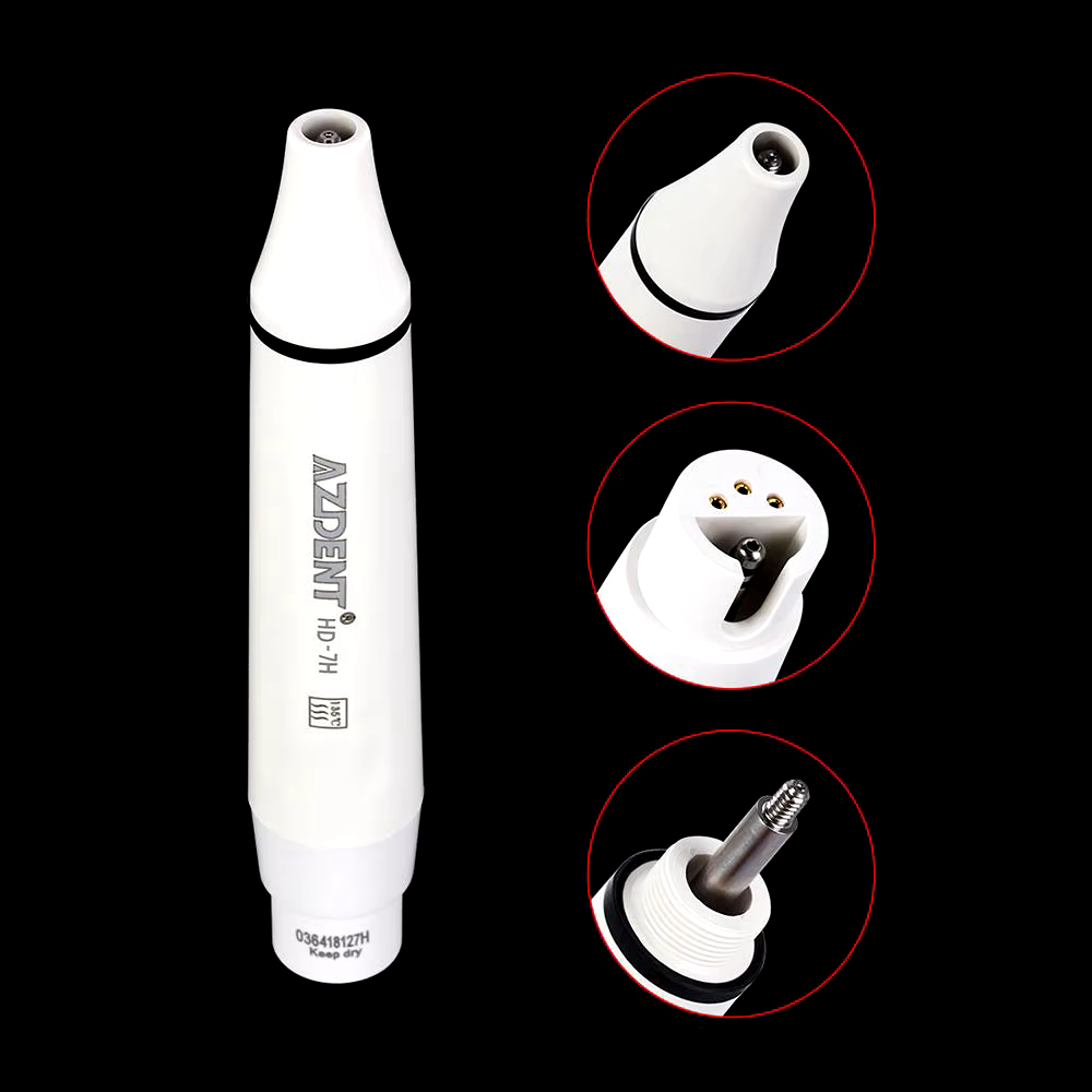 1PCS Dental Ultrasonic Scaler Handpiece Detachable Ultrasonic Piezo Scaler Handl