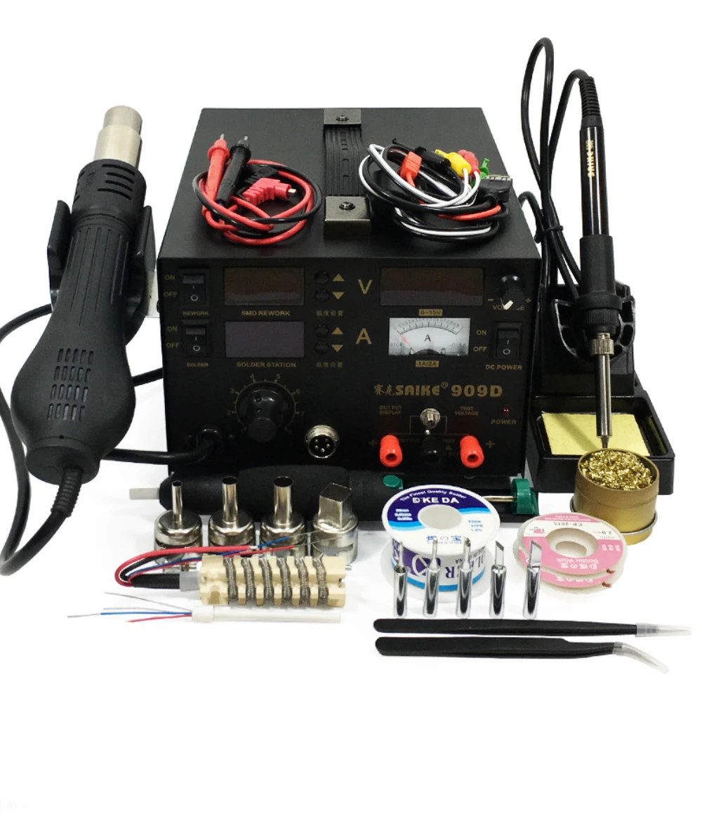 SAIKE 852D++ Rework Station Electricity Soldering Iron Adjustable Constant Tempe