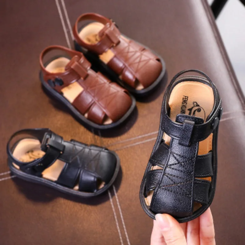 Sandalias Anti Slip Children Sandals Summer New Infant Toddler Walking Shoes Boy
