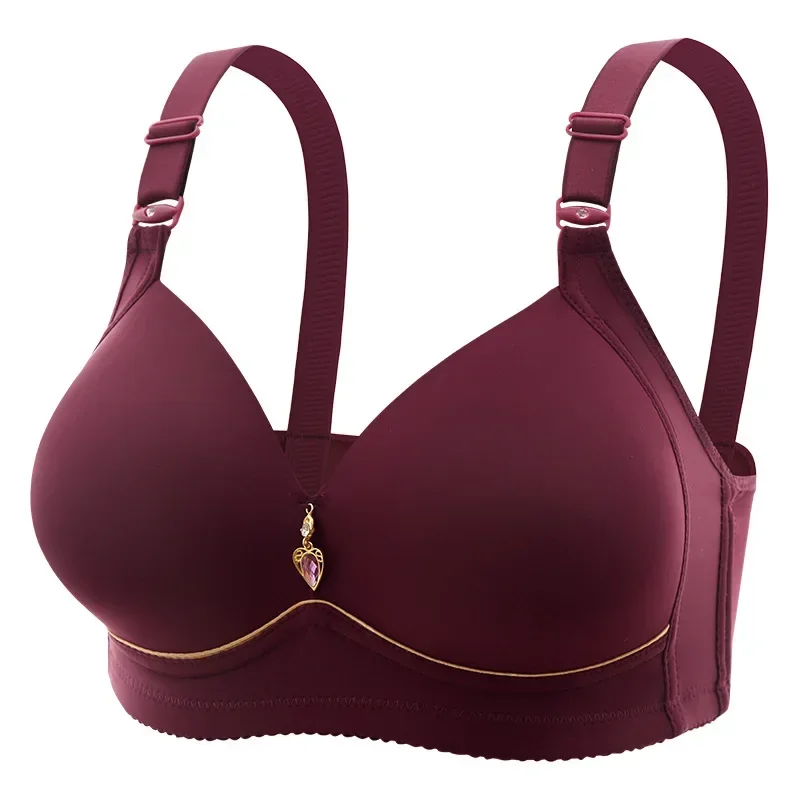 Seamless Bras Women Underwear Push Up Brasiere Glossy Fat Mm Bralette Comfort Fe