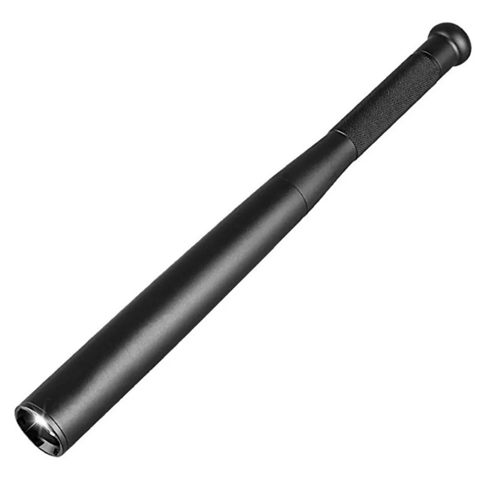 Self Defense Flashlight Stick LED Waterproof Baseball Bat Aluminium Alloy Torch 