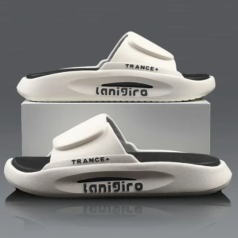 Shit-stepping slippers for men couples in summer, good-looking, outdoor wear, th