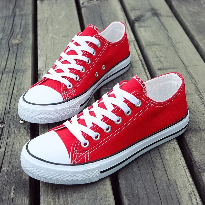 Shoes Sneakers New Style Women Vulcanized Ladies Lace-up Casual Breathable Walki