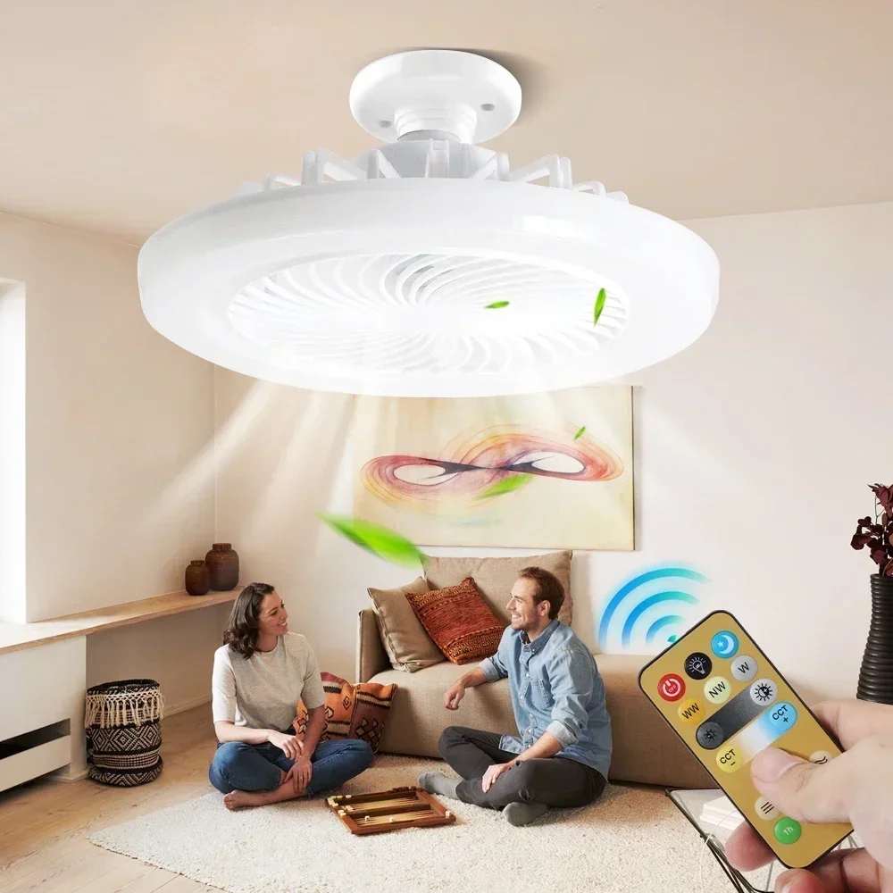 Smart Remote Control Ceiling Fan with LED Lighting Ceiling Fan with Lights Remot