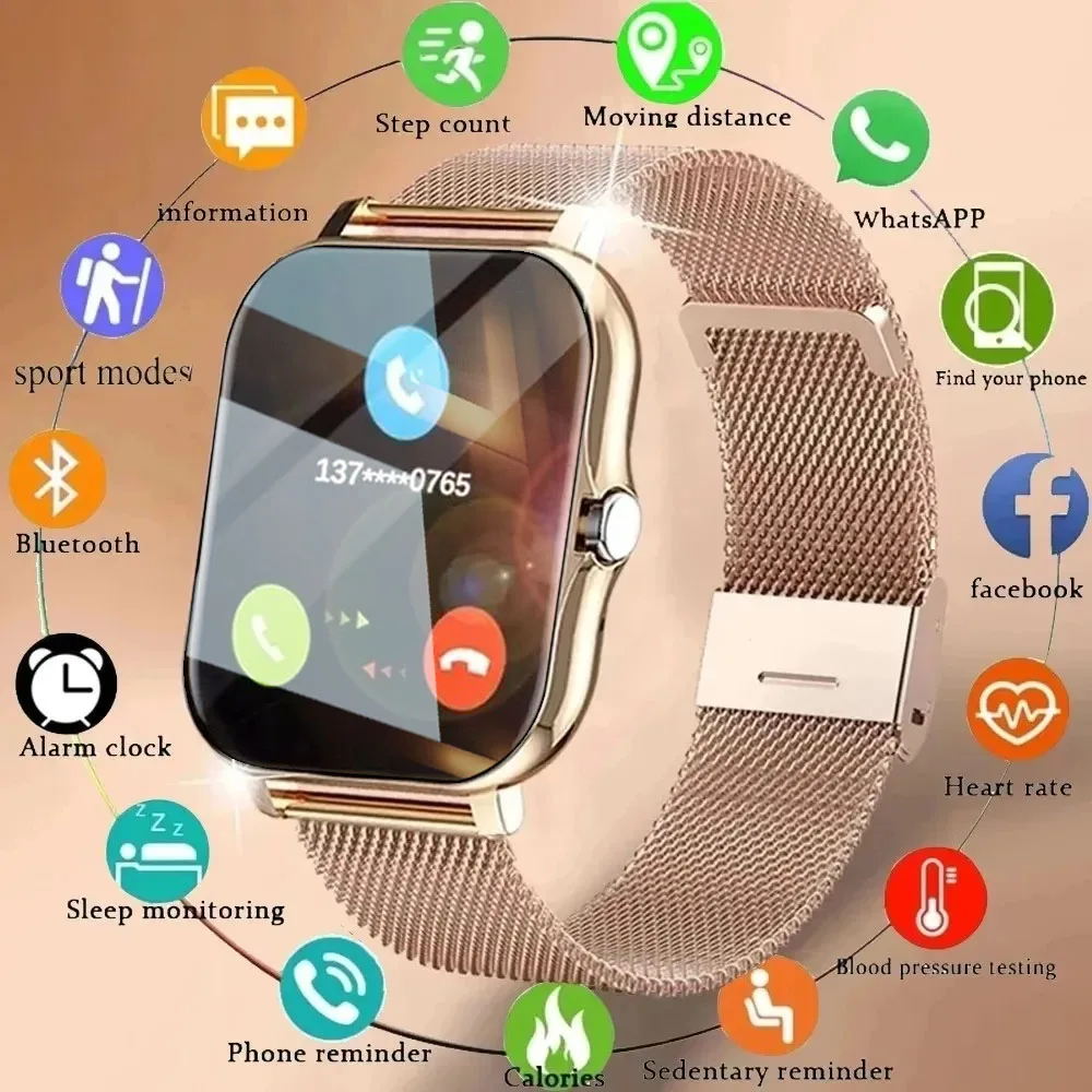 Smart Watch For Men Women Gift For Xiaomi Full Touch Screen Sport Fitness Watche