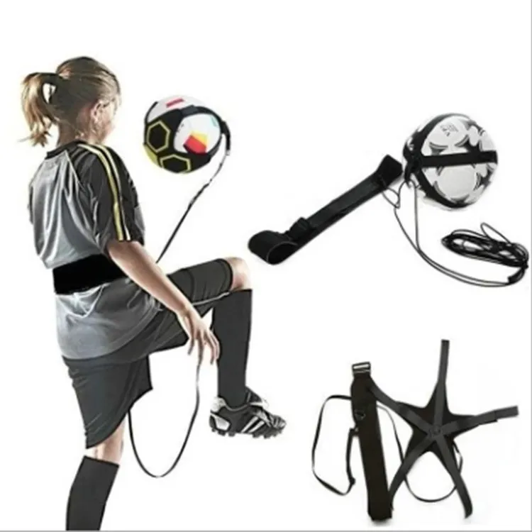 Soccer Ball Juggle Bags Children Auxiliary Circling Belt Kids Football Training 