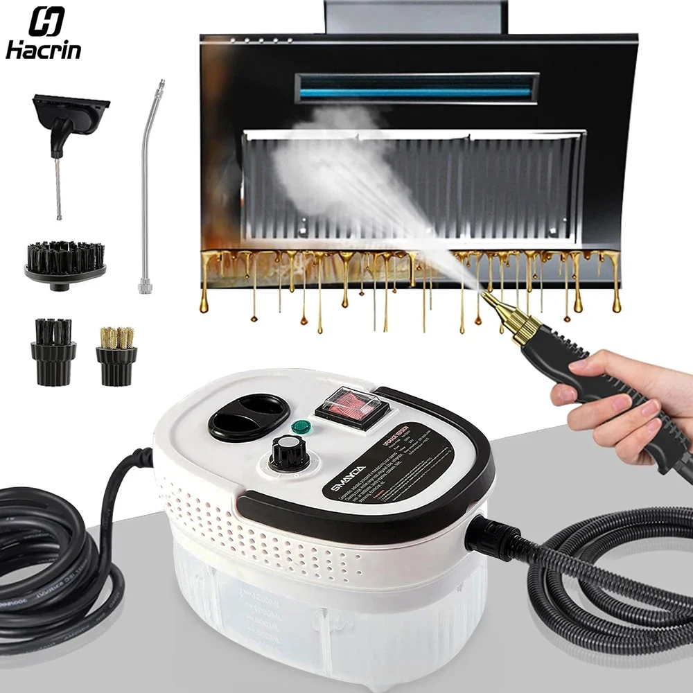 Steam Cleaner 2500W High Pressure Steam Cleaner Handheld High Temperature Steam 