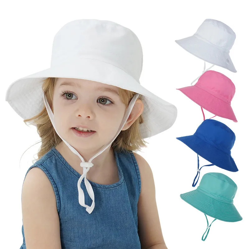 Summer Baby Sun Hat Baby Sun Hat for Girls and Boys Outdoor Anti UV Kids Beach C