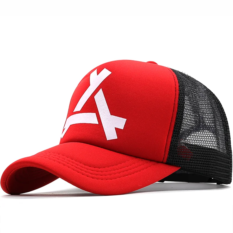 Unisex Men Fishing Baseball Caps Women Breathable Mesh Snapback Hats Casual Spor