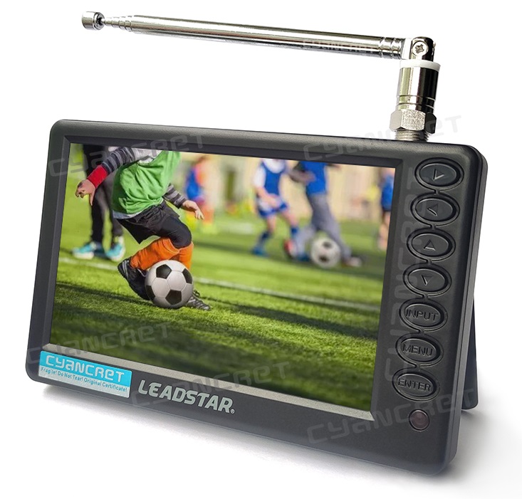 Pocket TV D5 5 Inch DVB-T2 ATSC ISDB-T TDT Digital and Analog Mini Small Car Tel