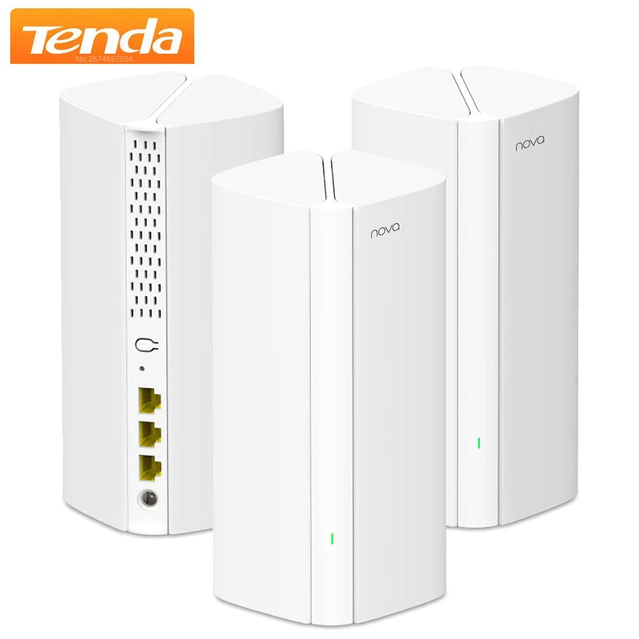 Tenda AX3000 WiFi6 Mesh System EM/MX12 Wireless Router Wi-Fi6 Mesh WiFi Router u