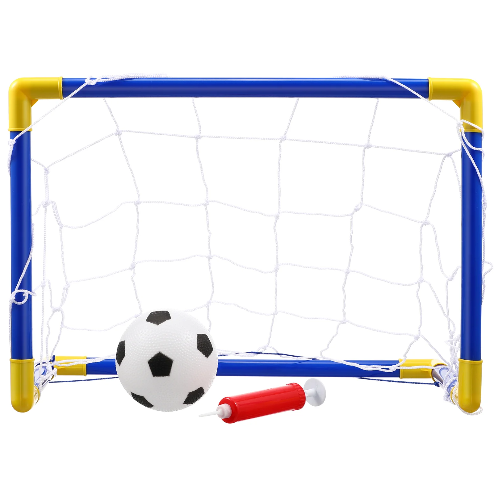 Toddlers Football Goal Soccer Door Gate Post Set Portable Detachable Football Ne