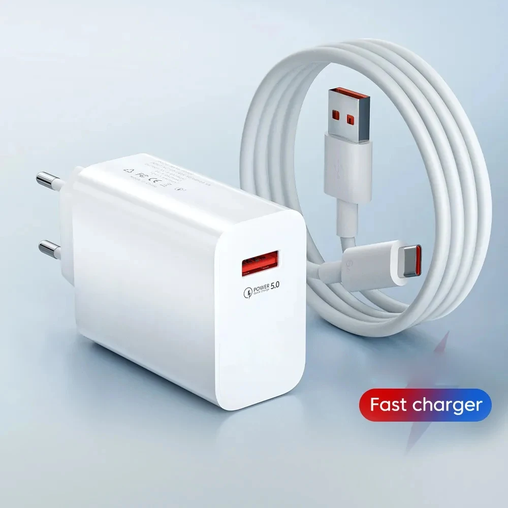 USB Charger Fast Charging USB Type C Cable For iPhone Huawei Samsung Xiaomi Quic