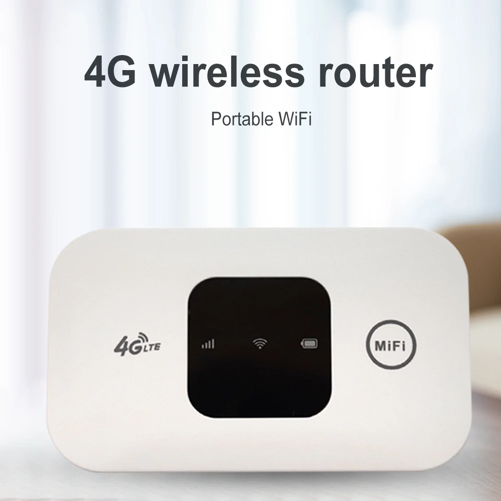 Unlock 4G Lte WiFi Router 150Mbps Portable Wireless MiFi Modem 2800mAh Mobile Br