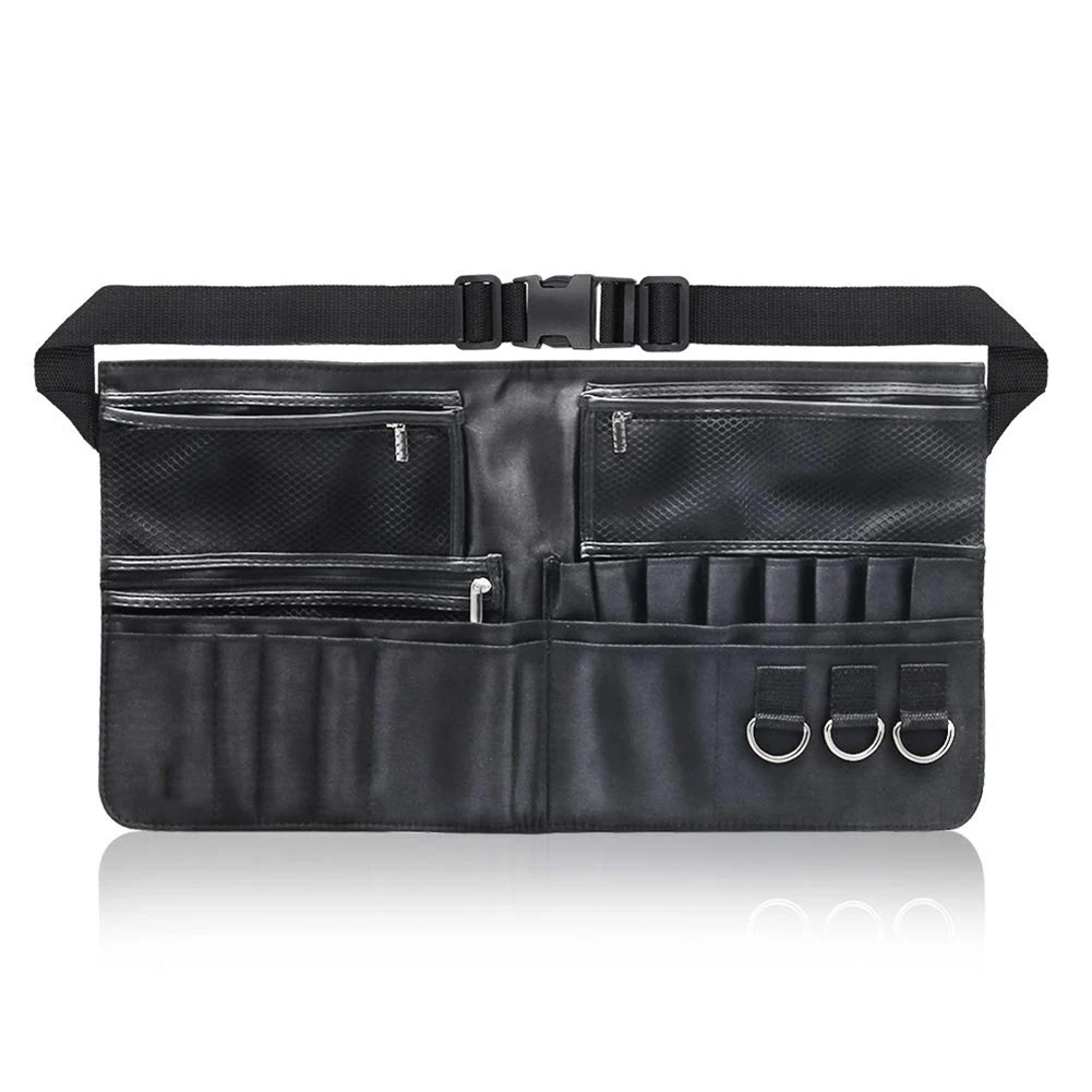 Waist Makeup Bag Storage Case Portable Artist Tool Belt Cosmetic Organizer Bag W
