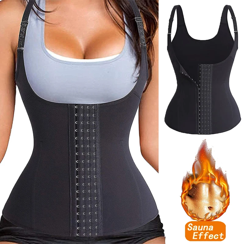Waist Trainer Sweat Postpartum Sexy Bustiers Control Belly Women Binders Shapers