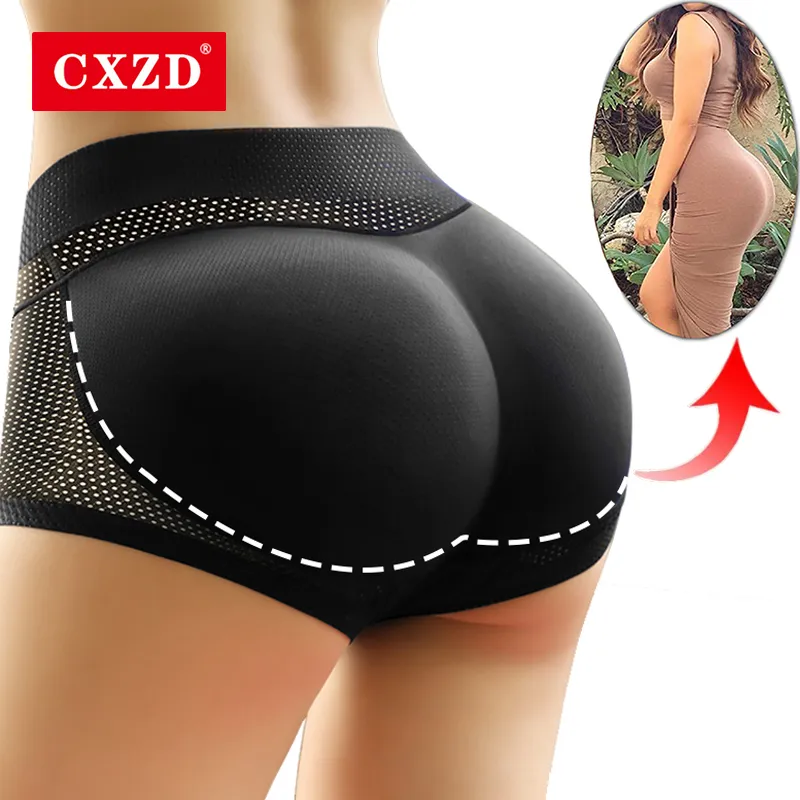 Women Padded Push Up Panties Butt Lifter Shaper Fake Ass Buttocks Hip Pads Invis