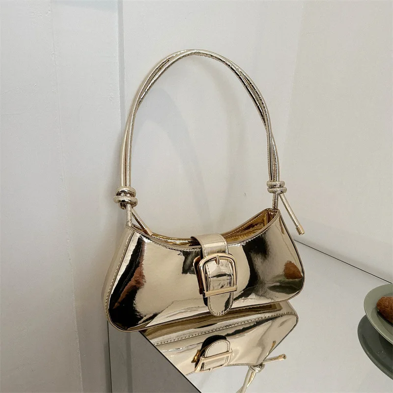 Women's Handbags New Shoulder Bag Retro Design Stone Pattern Armpit Bag Party Fa