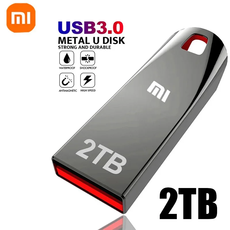 XIAOMI 2TB Flash Drives Usb 3.0 High Speed Metal Pendrive 1TB 512GB 256GB Portab