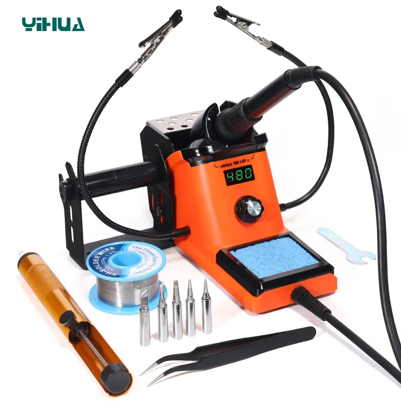 YIHUA 926LED-III 130W Soldering Iron with 2 Helping Hands Electric Soldering Iro