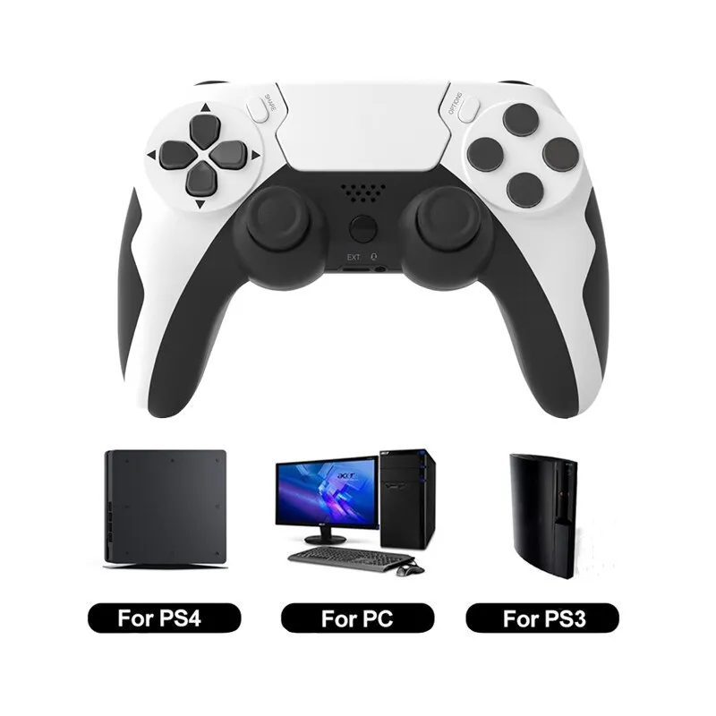 YLW P48 Wireless Gamepad with Six Axis Gyroscope Game Controller For PS4 PS3 Con