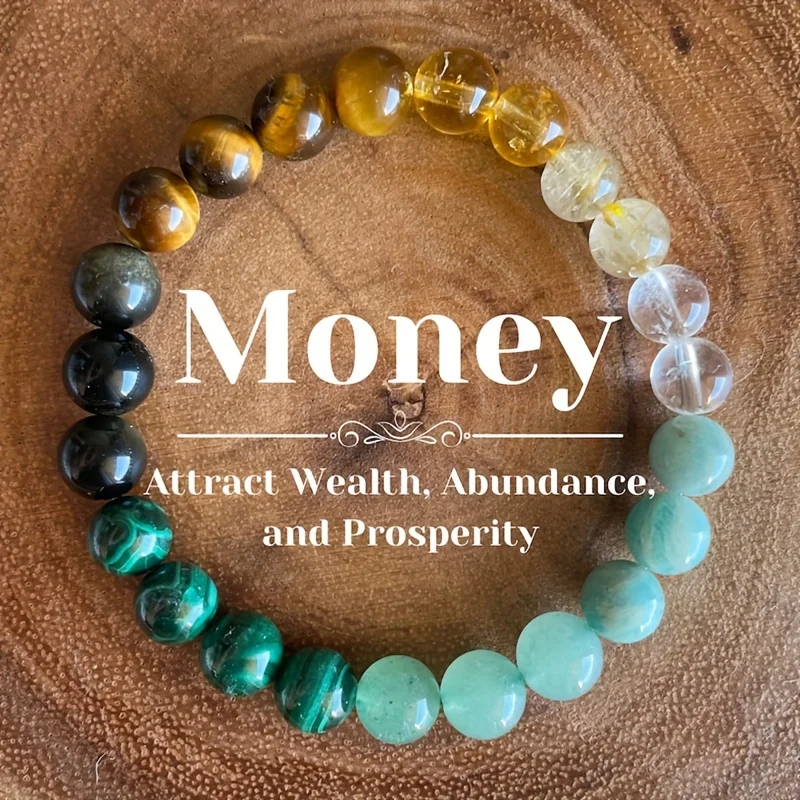 dad gifts from son Natural Stone Bracelet women men Attract Good Luck Money Heal