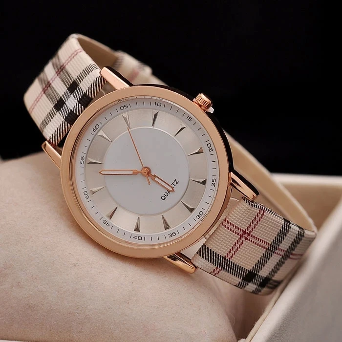 reloj mujer Women Watch New Luxury Quartz Ladies Rose Gold Dial Dress Casual Wri