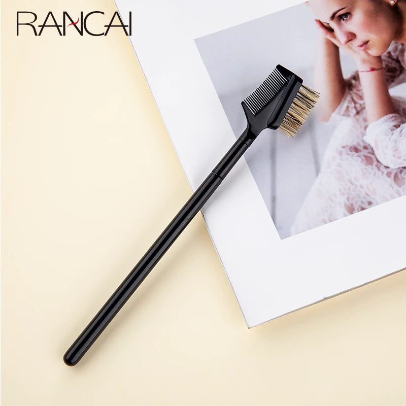 Eyelash Comb Double Headed Eyebrow Comb Eyebrow Brush Makeup Brush Head Comb the