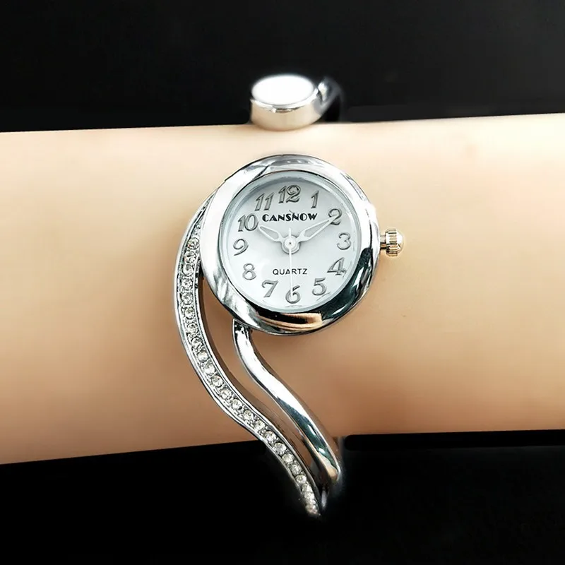 2023 New Luxury Brand Watch For Women Rose Gold Small Dial Steel Bracelet Analog