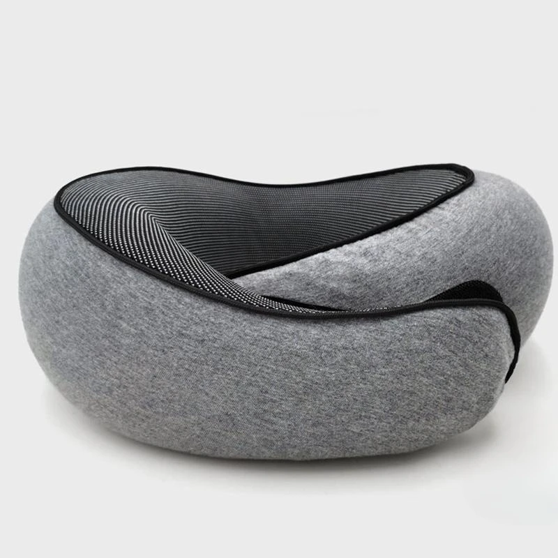 Travel Car Neck Memory Foam Pillow U-shaped Portable Auto Headrest Pillow Adjust