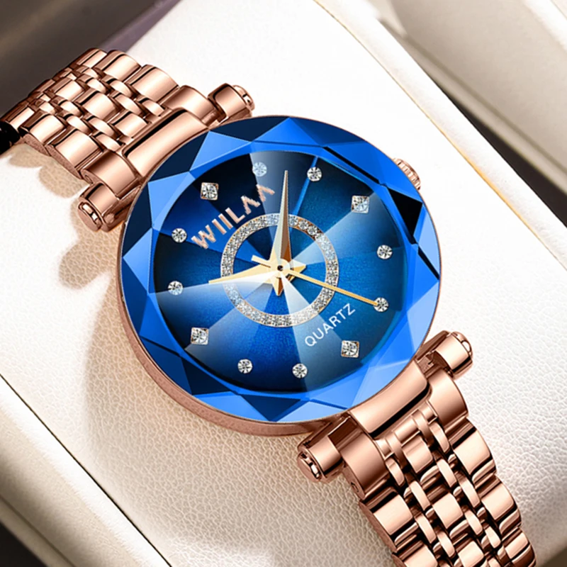 Top Brand Luxury Women Wrist Watch Rose Gold Women Bracelet Watch for Ladies Wri