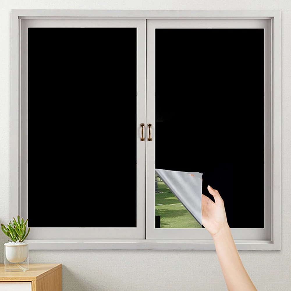 DIY Portable Travel Blackout Curtain Temporary For Living Room Home Window Non-p