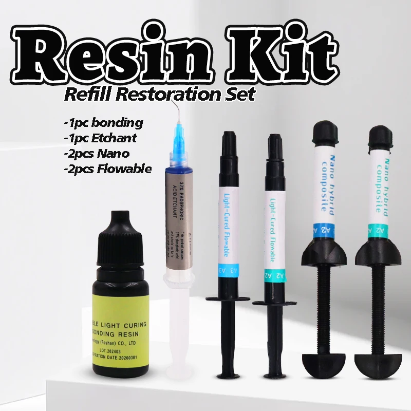 Dental Resin Flowable Light Curing A2 A3 Universal Shade Dentist Consumables Syr