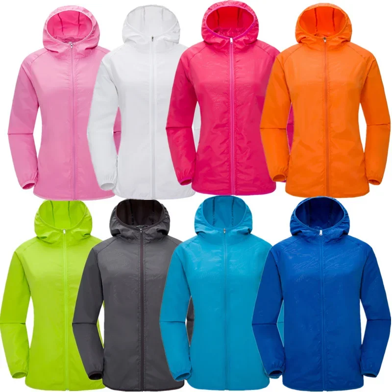 Camping Waterproof Jacket Men Women Windbreaker Men Raincoat Rain Jacket Men Wat