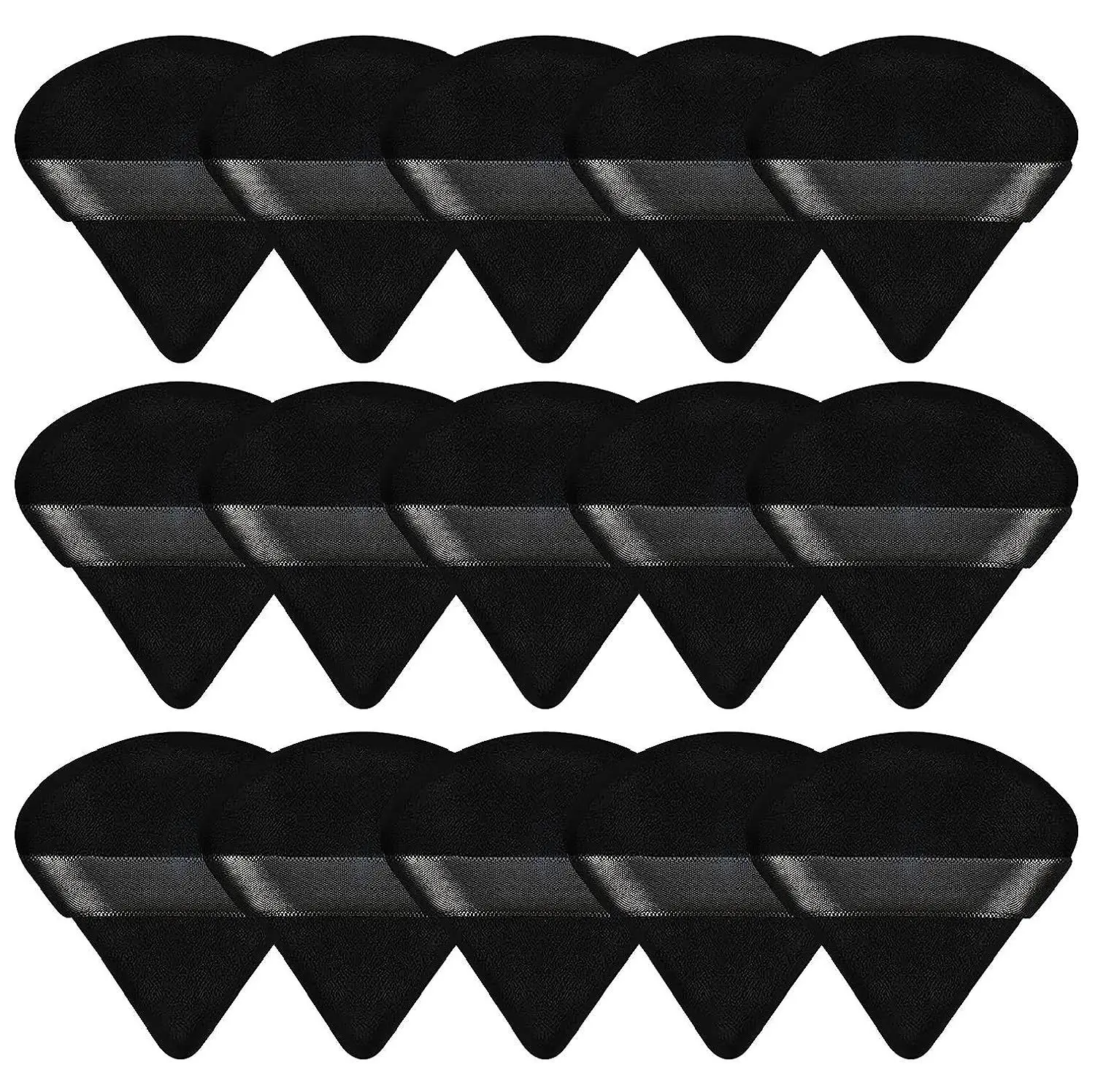 10PCS Puff Triangle Makeup Beauty Sponge Puff Triangle for Powder Makeup Blender