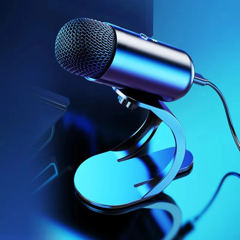 Professional Wired Condenser conference Microphone gooseneck desktop High voice 