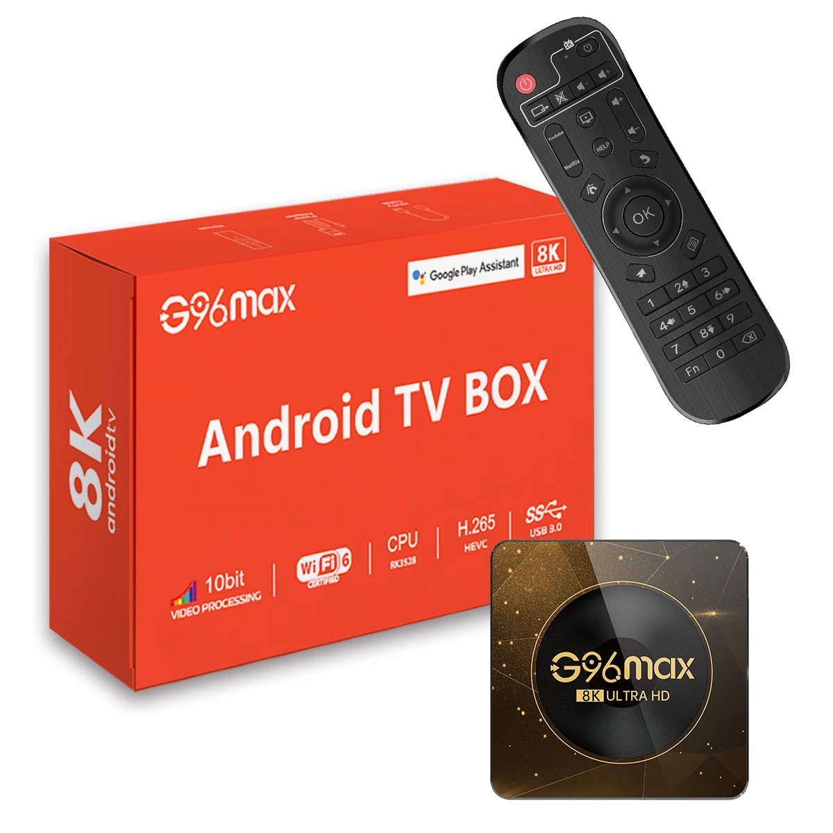 Android 13 8K Ultra HD Smart TV Box Wifi6 Fast Stable Transmission Media Player 