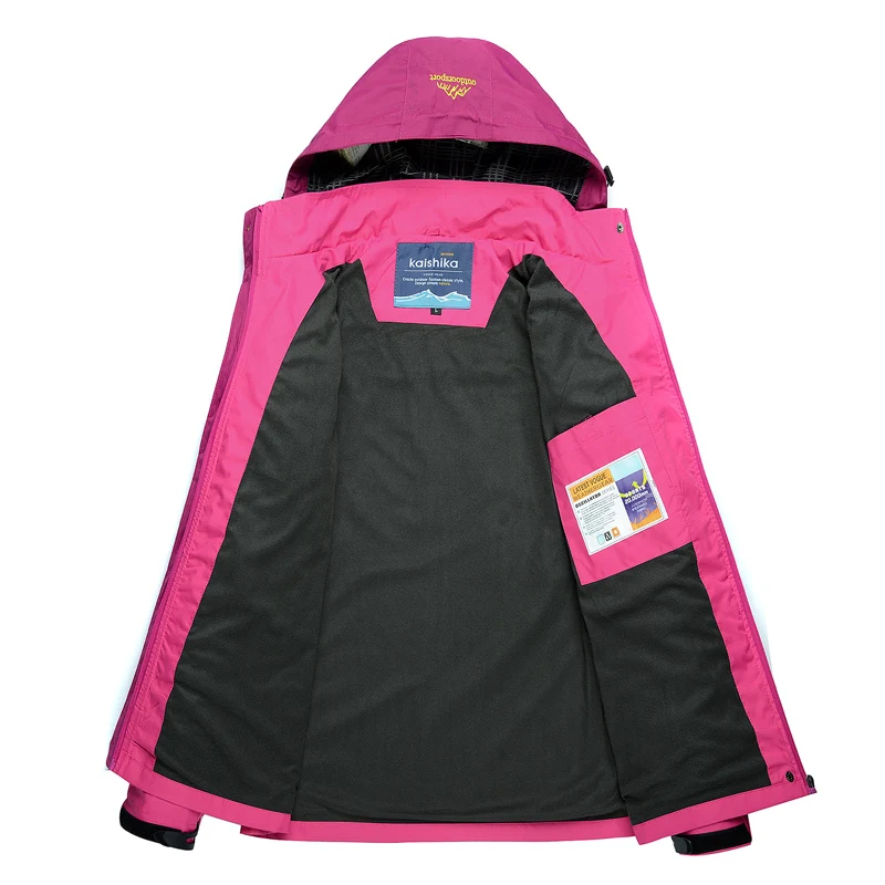 Women Jacket Pants Hiking Set Camping Spring Autumn Outdoor Waterproof 20000MM W