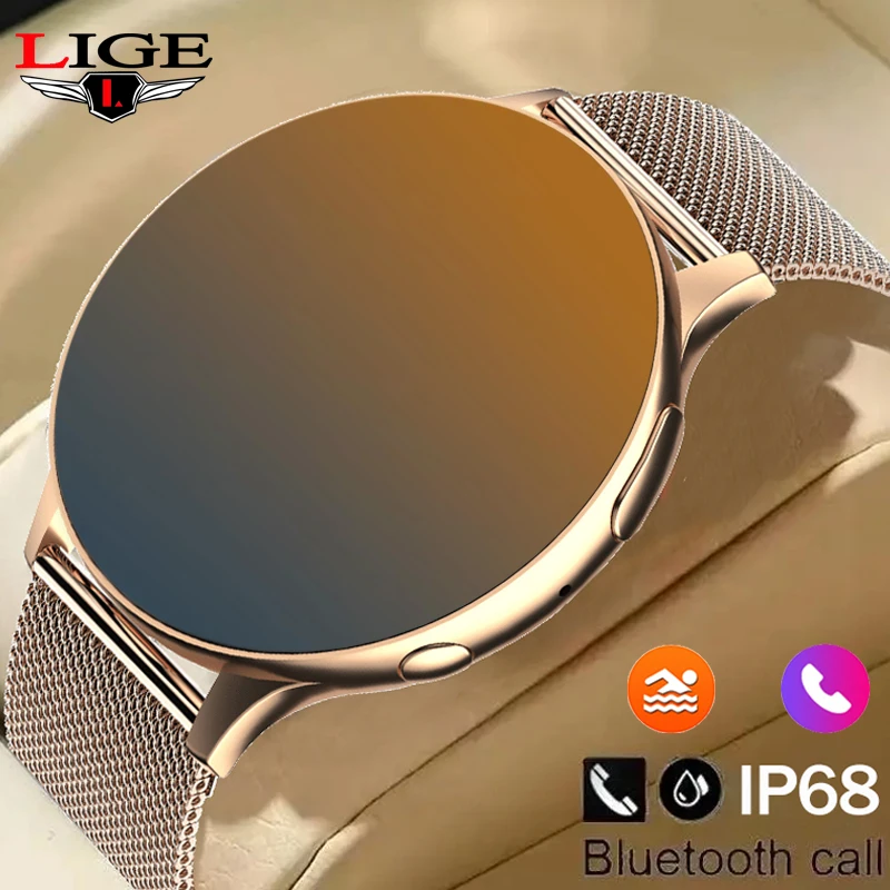 Lige 2024 For All Smartphone Connections Bluetooth Call Watches Men Smart Watch 
