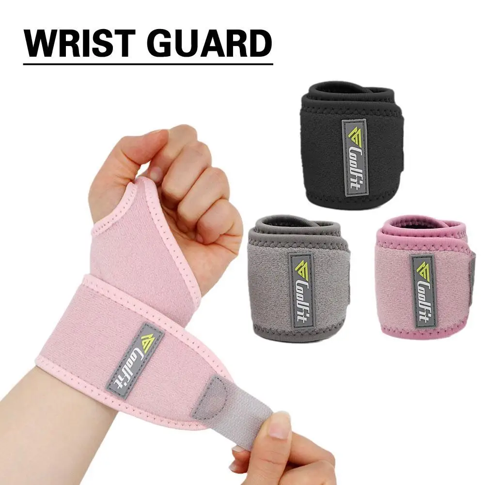 Unisex Wrist Guard Band Brace Support Carpal Tunnel Sprains Strain Gym Strap Spo