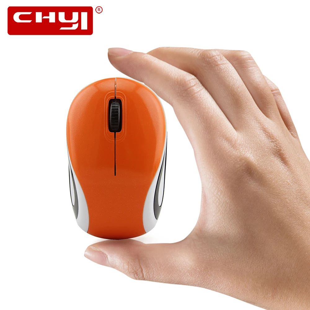 2.4Ghz Wireless Mouse Mini Mouse With 1600DPI Steamed Bread Roll Optical Compute