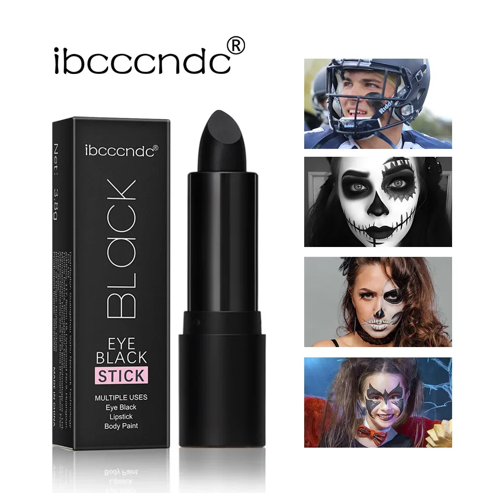 Black Eyes Face Body Paint Stick Cream Makeup Pen Safe Lighweight Halloween Cost