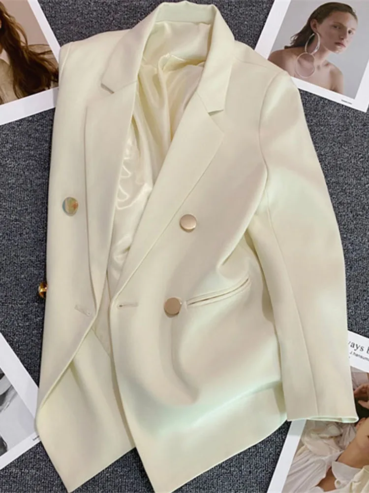 Women's Suit Coat Elegant Sports Casual Blazer Korean Fashion Luxury Jacket Spri