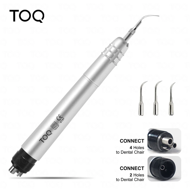 Dental Ultrasonic Air Scaler with 3 Tips Tooth Calculus Remover Cleaning tool Ha